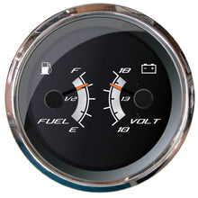 Faria Platinum 4" Multi-Function - Fuel Level & Voltmeter | 22013