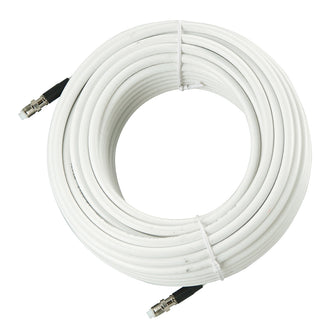 Glomex 18M - 59 RG-8X Coax f/Glomeasy VHF Antennas - White | RA350/18FME