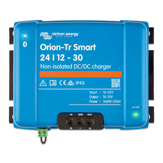 Victron Orion-TR Smart 24/12-30 30A (360W) Non-Isolated DC-DC Charger or Power Supply | ORI241236140