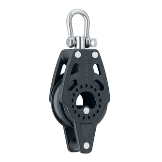 Harken 40mm Carbo Block Single w/Swivel & Bracket | 2637