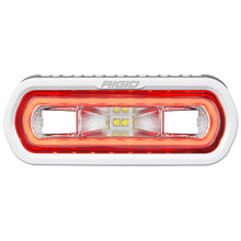 RIGID Industries SR-L Series Marine Spreader Light - White Surface Mount - White Light w/Red Halo | 51102