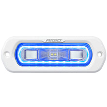 RIGID Industries SR-L Series Marine Spreader Light - White Flush Mount - White Light w/Blue Halo | 51201