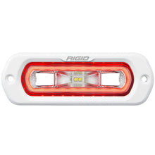 RIGID Industries SR-L Series Marine Spreader Light - White Flush Mount - White Light w/Red Halo | 51202