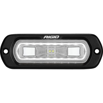 RIGID Industries SR-L Series Marine Spreader Light - Black Flush Mount - White Light w/White Halo | 52200