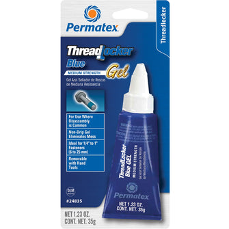 Permatex Medium Strength Threadlocker BLUE Gel - 35g | 24835