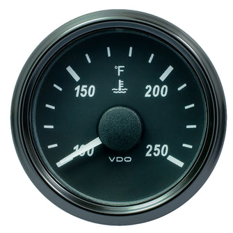 VDO SingleViu 52mm (2-1/16") Water Temp. Gauge - 250deg F - 291-22 OHM | A2C3833350030