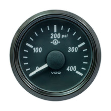 VDO SingleViu 52mm (2-1/16") Oil Pressure Gauge - 400 PSI - 0-180 Ohm | A2C3833500030