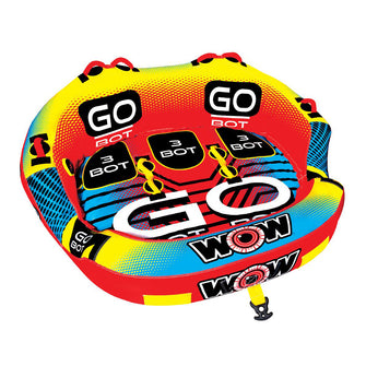 WOW Watersports Go Bot 3P Towable - 3 Person | 18-1050