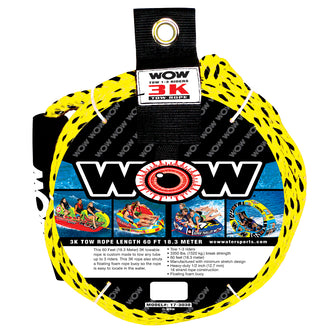 WOW Watersports 3K 60 Tow Rope | 17-3030