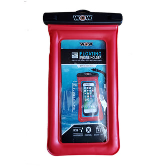 WOW Watersports H2O Proof Smart Phone Holder - 5" x 9" - Red | 18-5010R