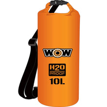 WOW Watersports H2O Proof Dry Bag - Orange 10 Liter | 18-5070O