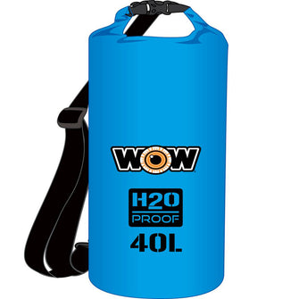 WOW Watersports H2O Proof Dry Bag - Blue 40 Liter | 18-5100B