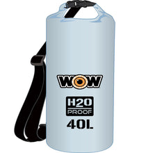 WOW Watersports H2O Proof Dry Bag - Clear 40 Liter | 18-5100C