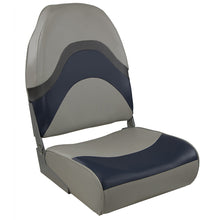 Springfield Premium Wave Folding Seat - Grey/Blue w/Meteor Stripe | 1062031