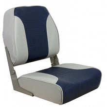 Springfield Economy Multi-Color Folding Seat - Grey/Blue | 1040651