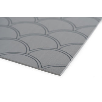 SeaDek Fish Scale 40" x 80" Sheet - Storm Gray Brushed | 23875-83803