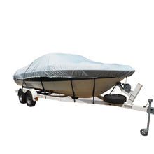 Carver Flex-Fit&trade; PRO Polyester Size 1 Boat Cover f/V-Hull Fishing Boats & Jon Boats - Grey | 79001