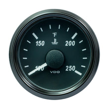 VDO SingleViu 52mm (2-1/16") Water Temperature Gauge - 250&deg;F - 450-30 Ohm | A2C3833340030