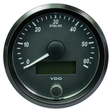 VDO SingleViu 80mm (3-1/8") Tachometer - 6,000 RPM | A2C3833010030