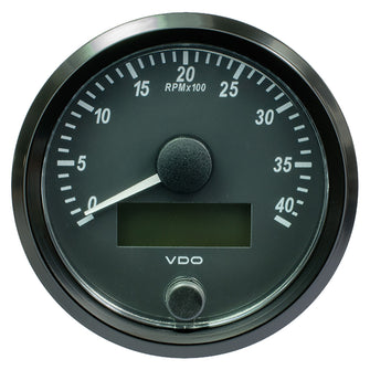 VDO SingleViu 80mm (3-1/8") Tachometer - 4,000 RPM | A2C3832990030