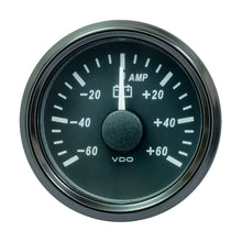 VDO SingleViu 52mm (2-1/16") Ammeter - 60 AMP | A2C3833080030