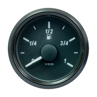 VDO SingleViu 52mm (2-1/16") Fuel Level Gauge - Euro - 3-180 Ohm | A2C3833100030