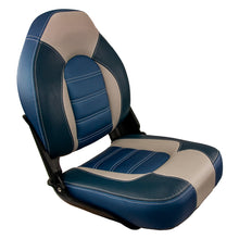 Springfield Skipper Premium HB Folding Seat - Blue/Grey | 1061069-B