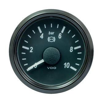 VDO SingleViu 52mm (2-1/16") Brake Pressure Gauge - 15 Bar - 0-180 Ohm | A2C3833450030