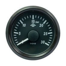 VDO SingleViu 52mm (2-1/16") Brake Pressure Gauge - 30 Bar - 0-4.5V | A2C3832720030