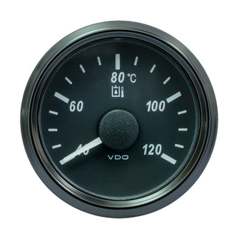 VDO SingleViu 52mm (2-1/16") Hydraulic Oil Temp. Gauge - 120&deg;C - 291-22 Ohm | A2C3833510030