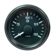 VDO SingleViu 52mm (2-1/16") Oil Temp. Gauge - Euro - 150&deg; C - 322-18 Ohm | A2C3833390030