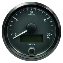 VDO SingleViu 80mm (3-1/8") Tachometer - 2000 RPM | A2C3832960030