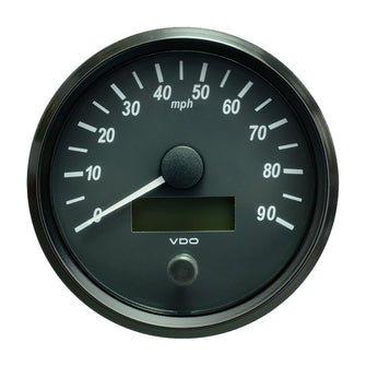 VDO SingleViu 100mm (4") Speedometer - 90 MPH | A2C3832870030