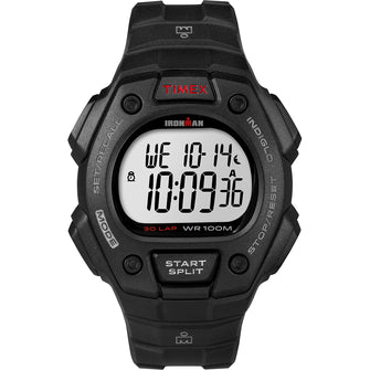 Timex IRONMAN&reg; Classic 30 Lap Full-Size Watch - Black/Red | T5K822