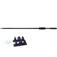 Panther King Pin Anchor Pole - 1-Piece - Black | KPP801B