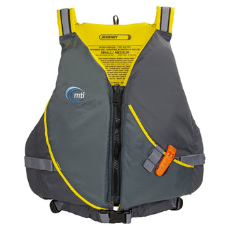 MTI Journey Life Jacket w/Pocket - Charcoal/Black - X-Small/Small | MV711P-XS/S-815