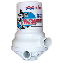 Rule Tournament Series 1600 GPH Livewell Pump Dual Port | 209FDP