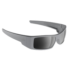 H2Optix Waders Sunglasses Matt Grey, Grey Silver Flash Mirror Lens Cat.3 - AntiSalt Coating w/Floatable Cord | H2014