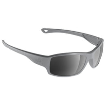 H2Optix Beachwalker Sunglasses Matt Grey, Grey Silver Flash Mirror Lens Cat. 3 - AR Coating | H2037