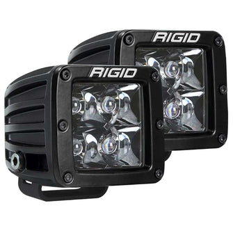 RIGID Industries D-Series Pro Dually Spot Surface Mount Pair - Midnight Edition | 202213BLK