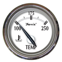 Faria Newport SS 2" Water Temperature Gauge - 100&deg; to 250deg F | 25002