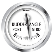 Faria Newport SS 2" Rudder Angle Indicator Gauge | 25006