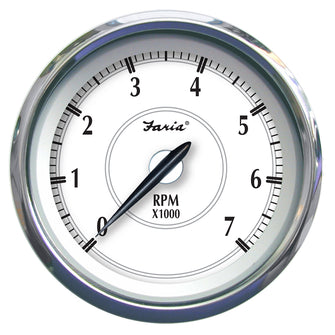 Faria Newport SS 4" Tachometer f/Gas Outboard - 7000 RPM | 45003