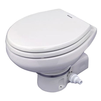 Dometic MasterFlush 7160 White Electric Macerating Toilet w/Orbit Base - Raw Water | 9108824491