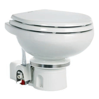 Dometic MasterFlush 7120 White Electric Macerating Toilet w/Orbit Base - Fresh Water | 9108824451