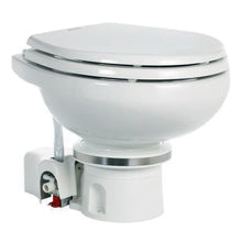 Dometic MasterFlush 7120 White Electric Macerating Toilet w/Orbit Base - 24V - Fresh Water | 9108832317