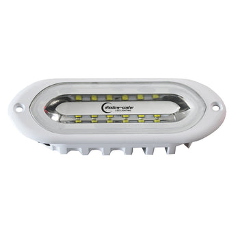 Shadow-Caster SCM-SL Series Flush Mount Spreader Light - White Housing - White | SCM-SLF-GW-WH