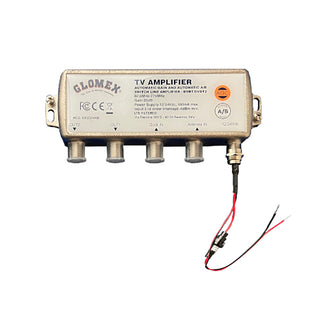 Glomex Automatic Gain Control Amplifier w/Automatic A/B Switch - 12/24VDC - 2 Outputs | 50023/14AB