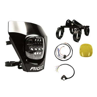 RIGID Industries Adapt XE Extreme Enduro LED Moto Kit - Black | 300416