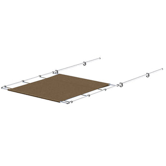 SureShade PTX Power Shade - 51" Wide - Stainless Steel - Toast | 2021026261